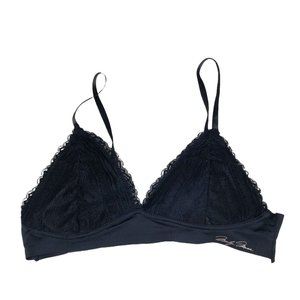Marilyn Monroe Padded Black Lace Bralette Size XL